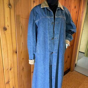 Vintage Levi's Denim Duster coat